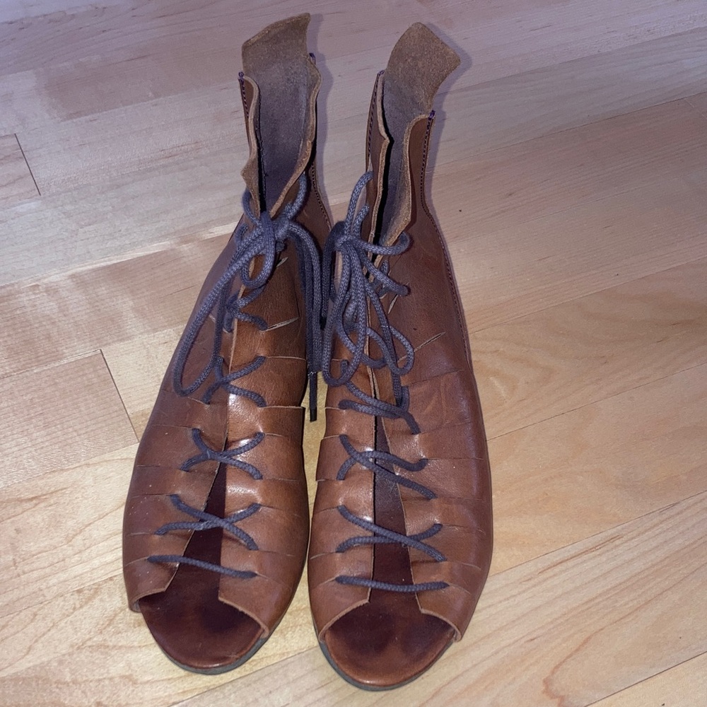 Lace up Trippen Boot Sandals 40 - Picture 3 of 7